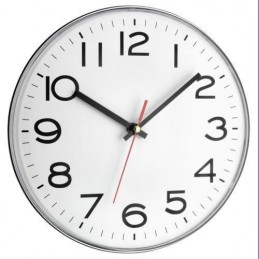 RELOJ PARED ESFERA BLANCA...