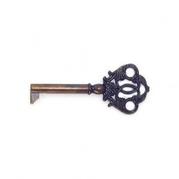 LLAVE LATON E42CU CUERO...
