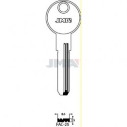LLAVES JMA LATON SEGURIDAD...