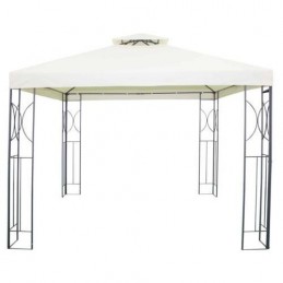 PERGOLA ACERO 3X3 CREMA...